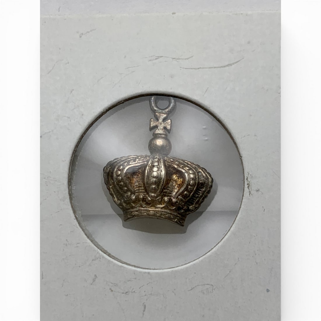 Sterling Silver Crown Charm - 2