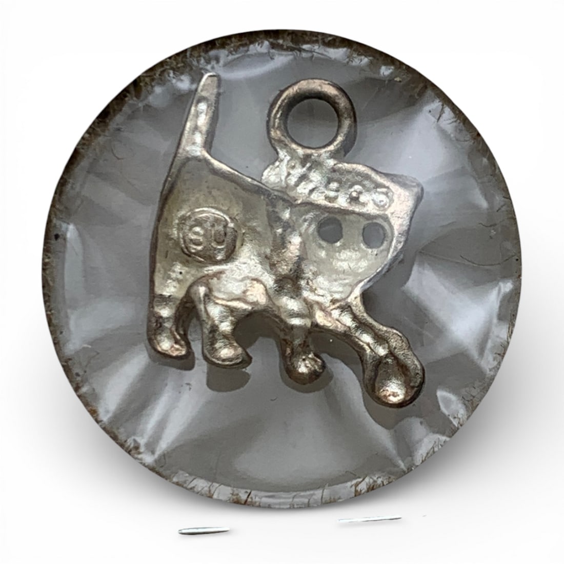 Sterling Silver Cat Charm - 2