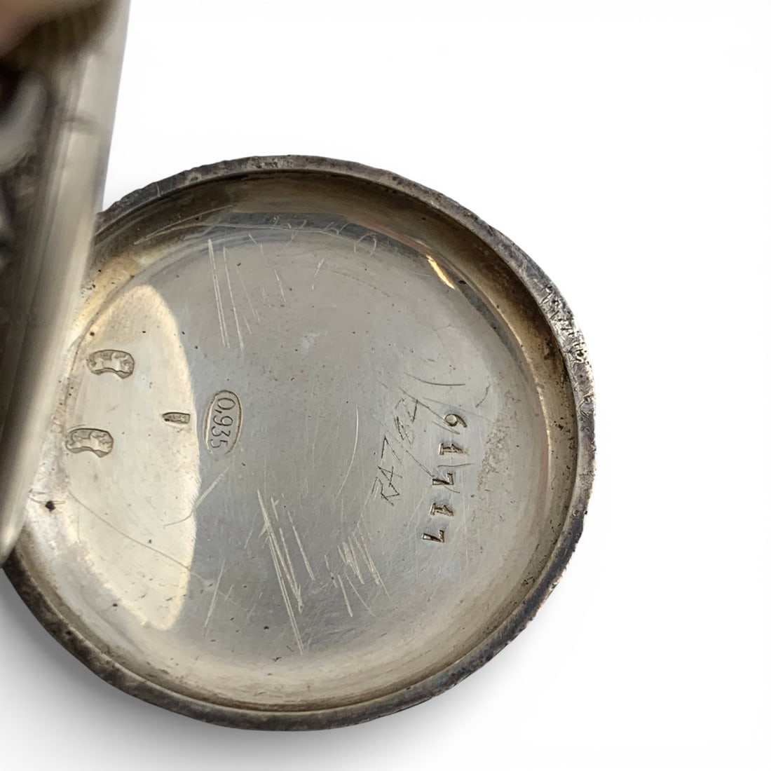 935 Silver Pocket Watch - 3