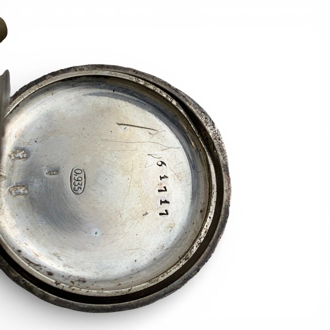 935 Silver Pocket Watch - 4