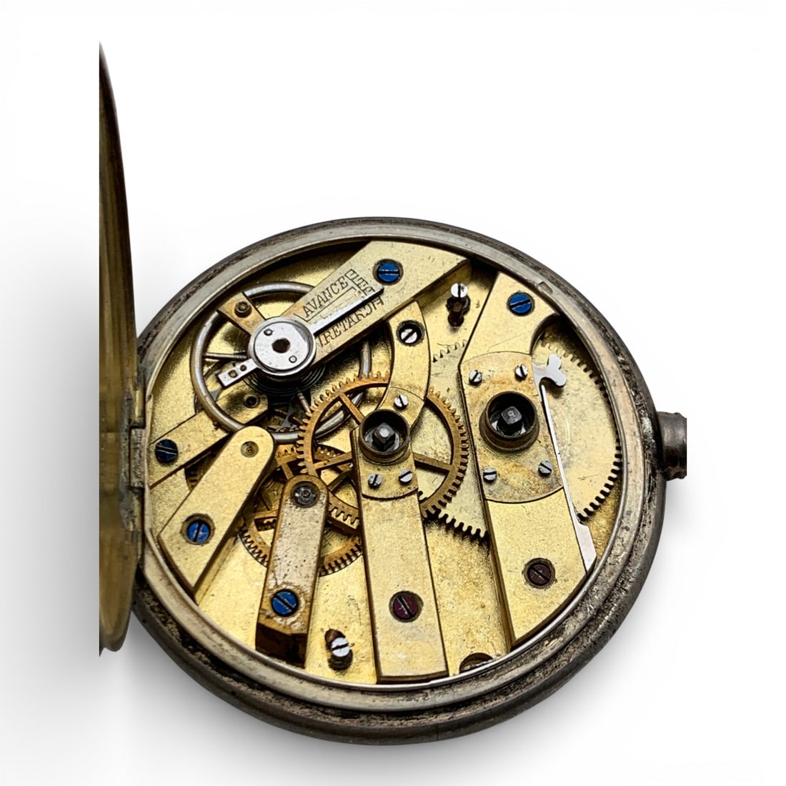 800 Silver Pocket Watch - 5