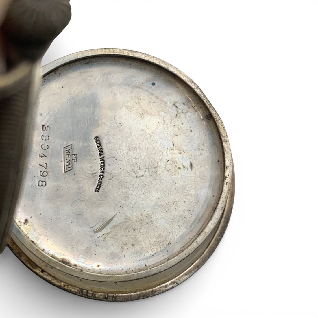 900 Silver Pocket Watch - 6