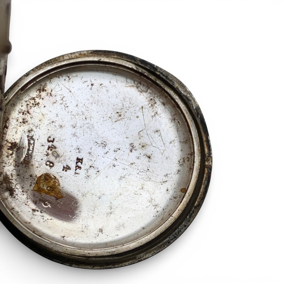 800 Silver Pocket Watch - 5