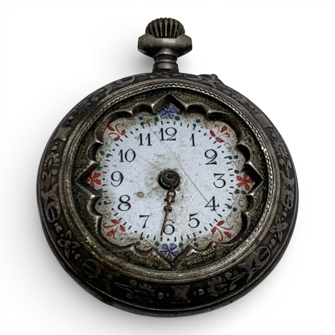 800 Silver Pocket Watch