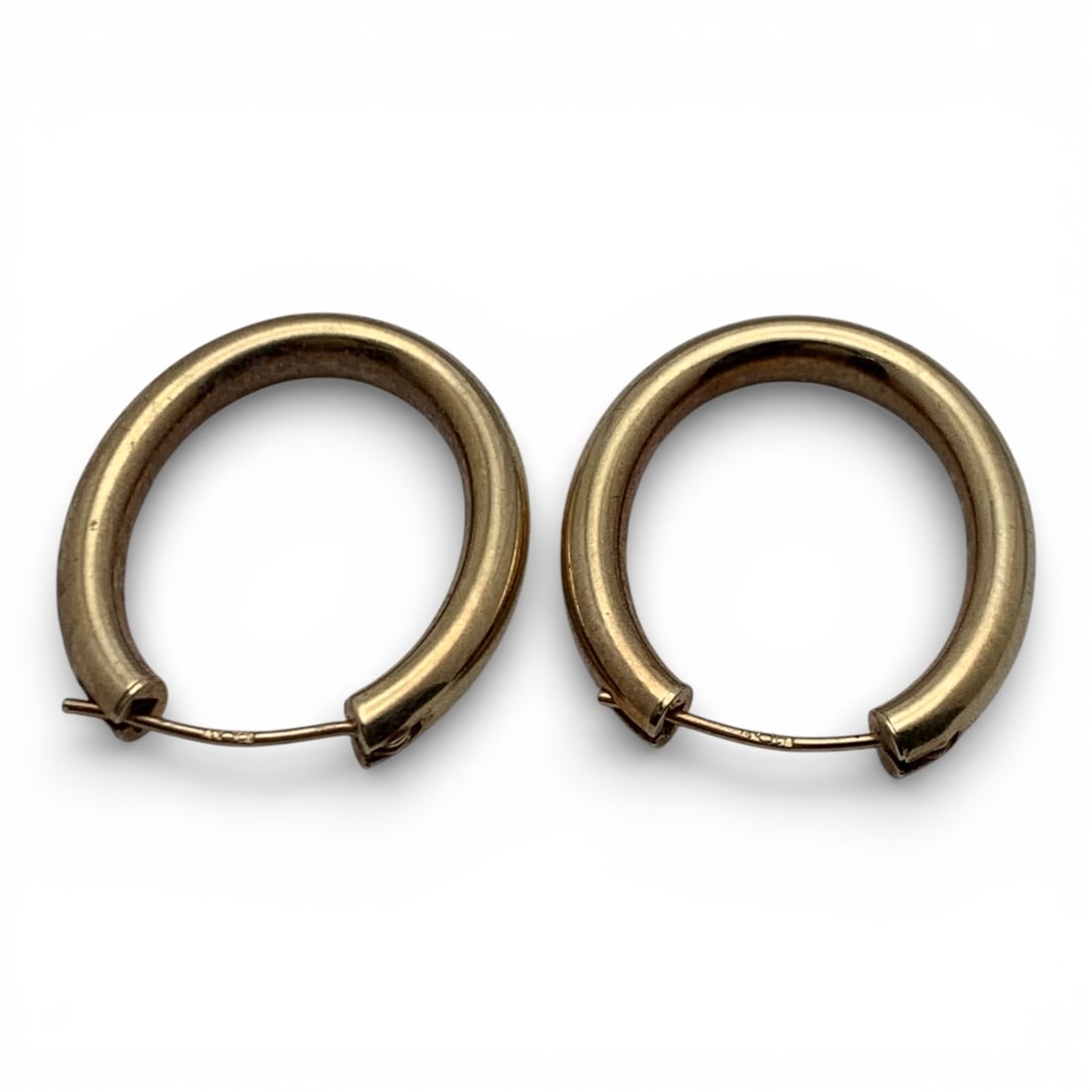 14k Yellow Gold Earrings - 2