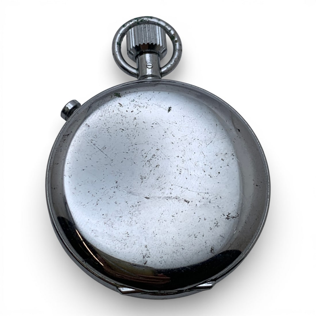 Minerva Silver Tone Pocket Watch - 2
