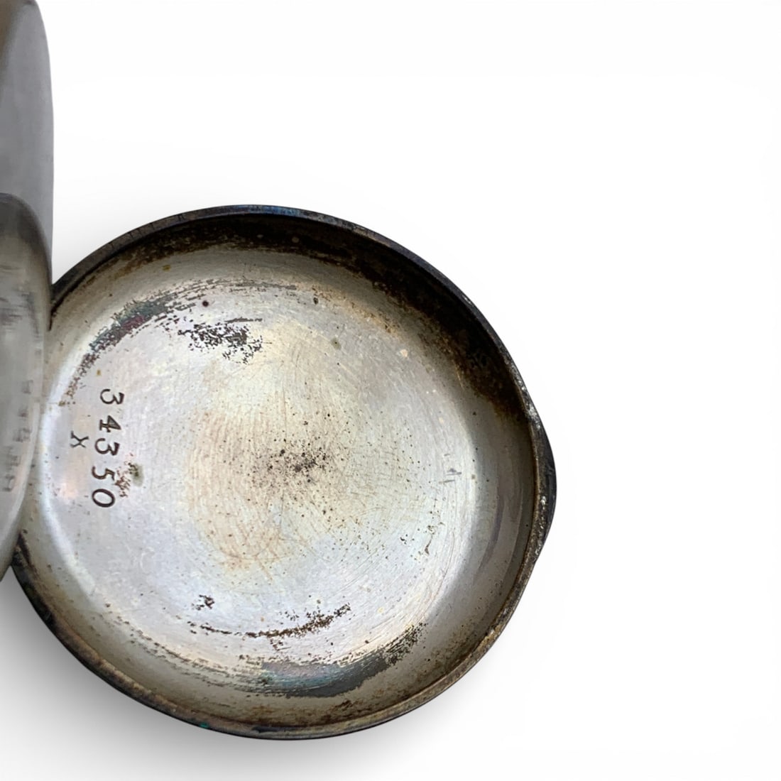 Silver Tone Pocket Watch - 3