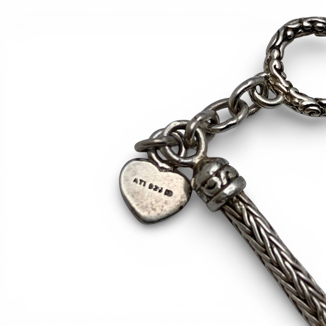 Sterling Silver Heart Bracelet - 2