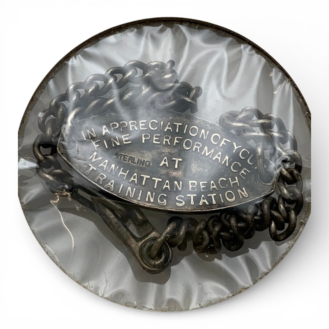 Sterling Silver Coast Guard Bracelet - 2