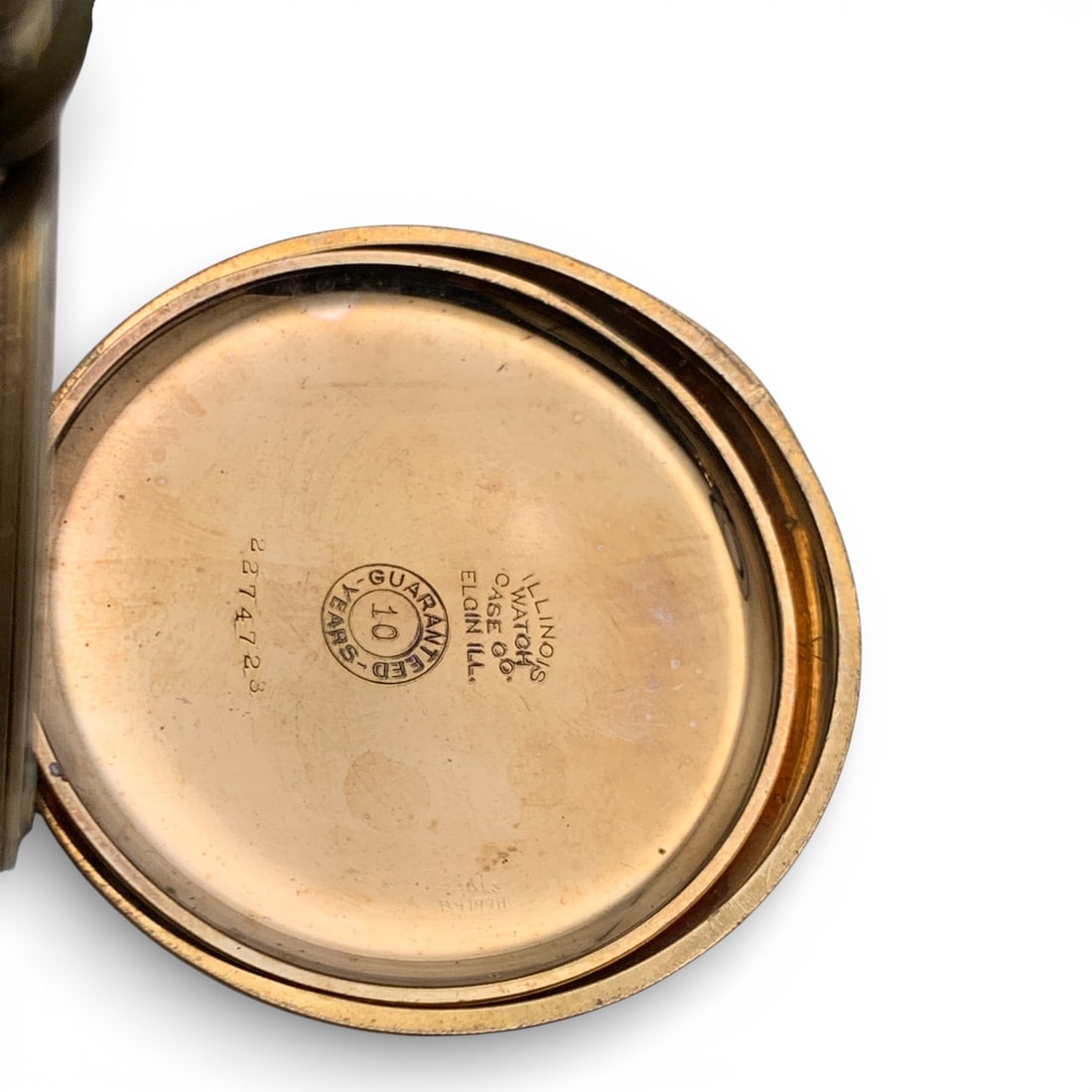 Seth Thomas Gold Filled Pocket Watch - 5