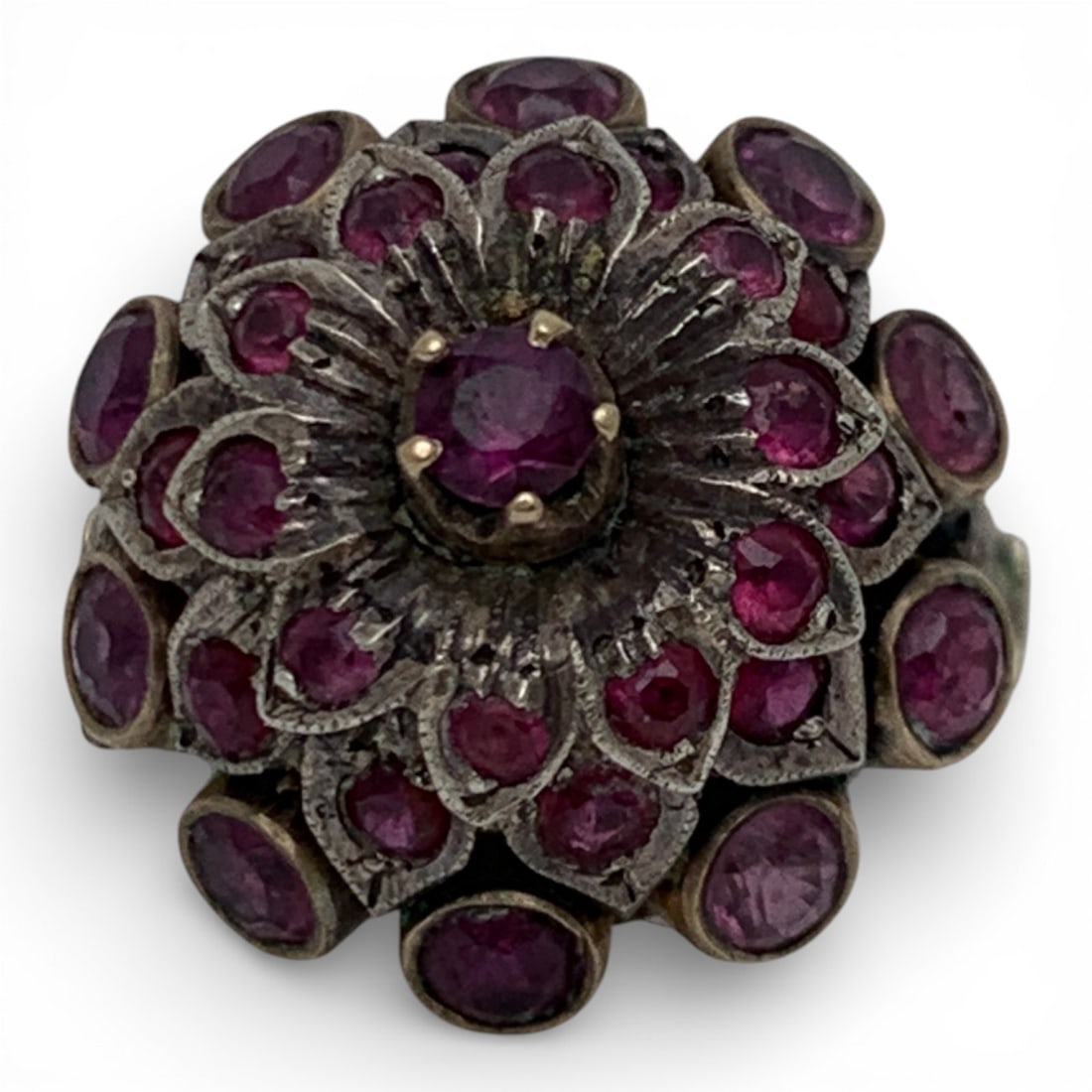 Victorian 14k Yellow Gold & Ruby Ring - 5