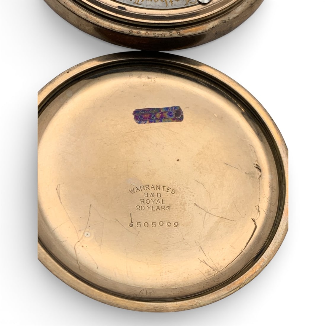 Elgin Gold Filled Pocket Watch - 7