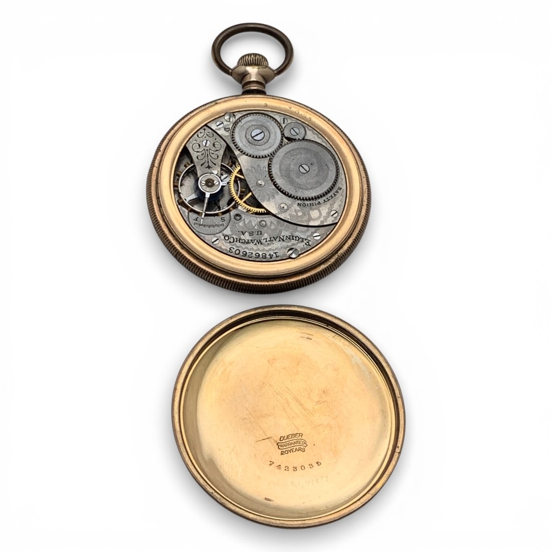 Elgin Gold Filled Pocket Watch - 2