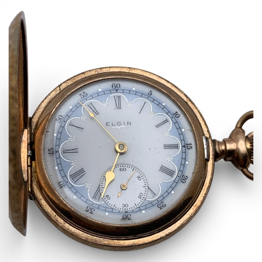 Elgin Gold Filled Pocket Watch - 10