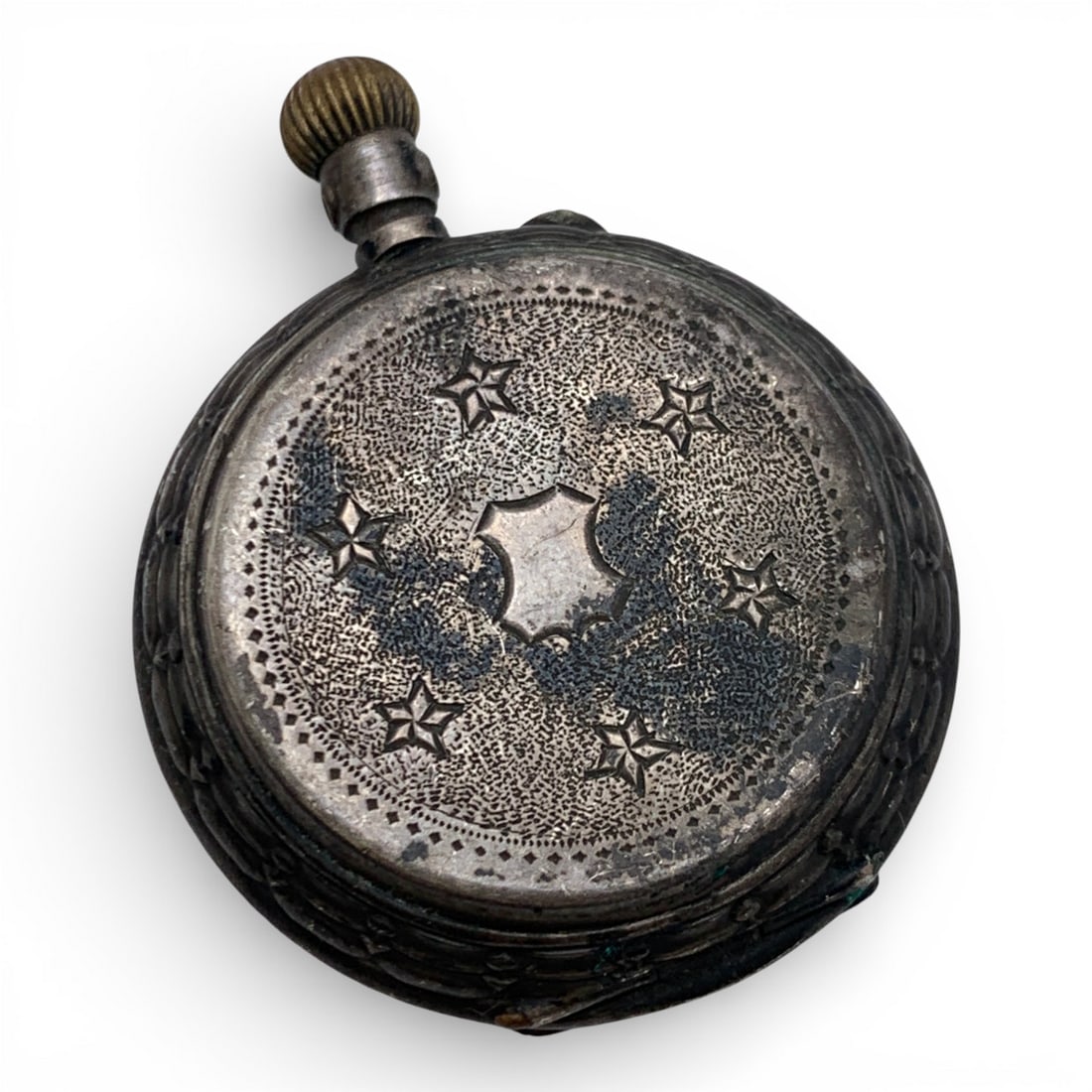 Silver Tone Pocket Watch