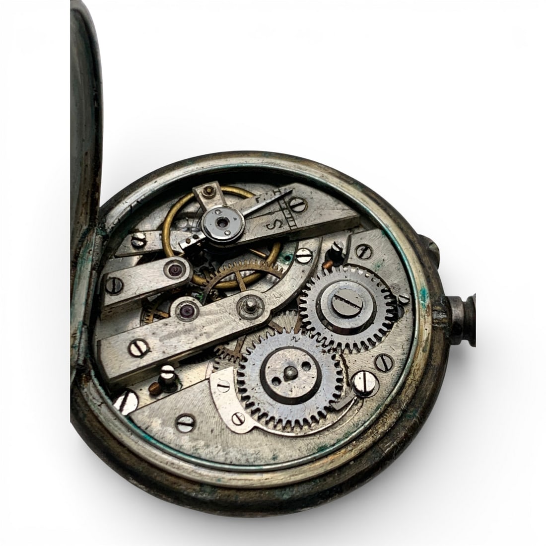 Silver Tone Pocket Watch - 7