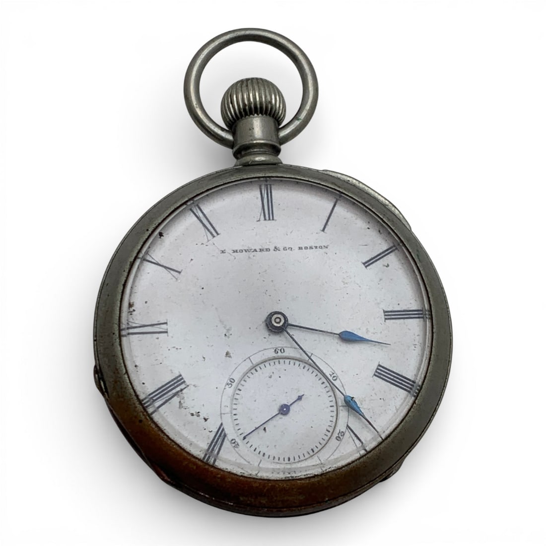 E. Howard & Son Argentine Silver Pocket Watch (1 of 5)