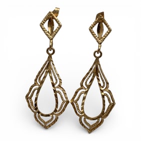 14k Yellow Gold Earrings