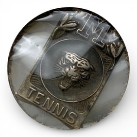 Sterling Silver Michigan University Pendant