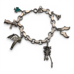 Silver Charm Bracelet