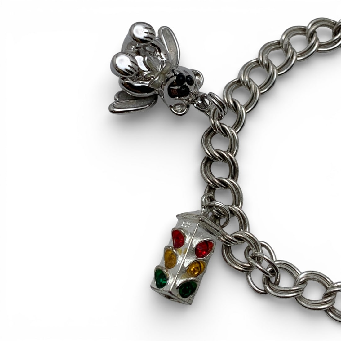 Silver Charm Bracelet - 2