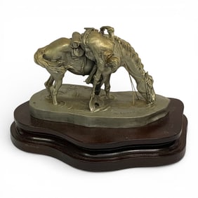 1990 Michael Boyett Pewter Sculpture