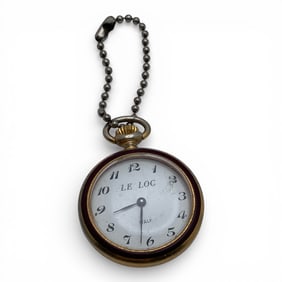 Le Loc Italy Gold Tone Pocket Watch