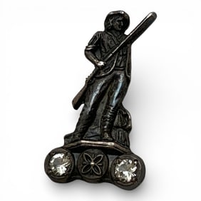 Minute Man Figural Pin