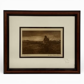 Redman Wanamaker Print, An Indian Burden Bearer