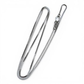 Sterling Silver Box Chain Necklace