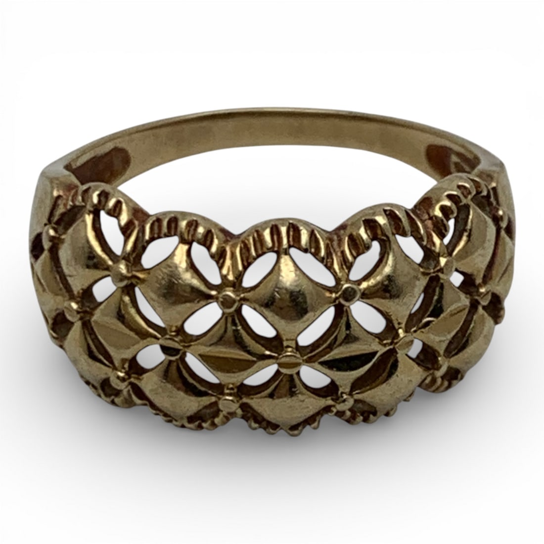 14k Yellow Gold Ring - 8