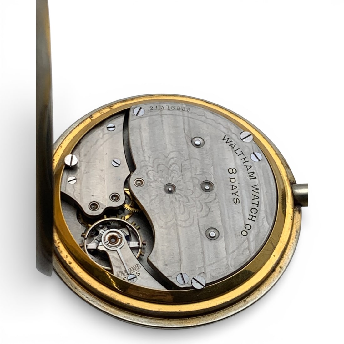 Large Waltham Pocket Watch - 6