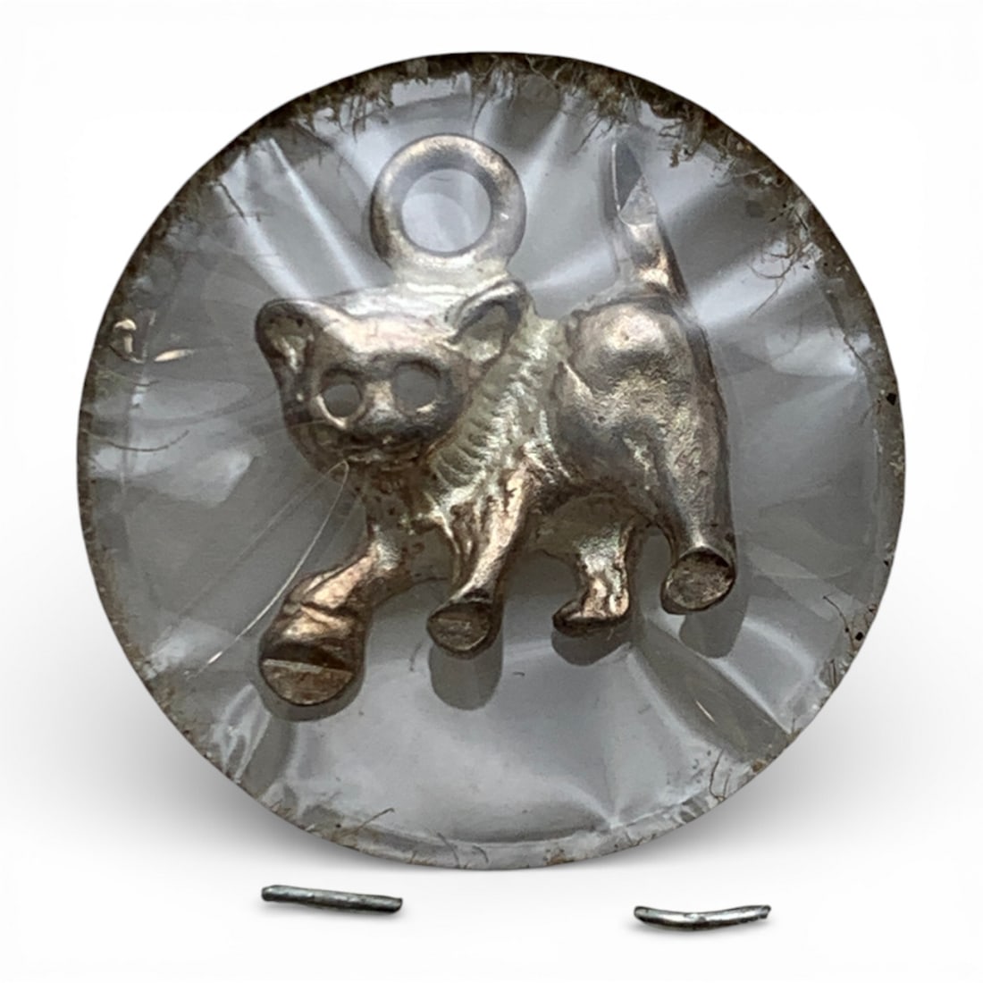 Sterling Silver Cat Charm (1 of 2)