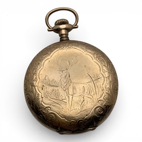 Illinois Gold Filled Pocket Watch