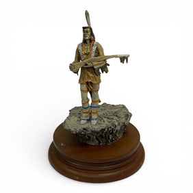 1991 A. T. Mcgorory Fine Pewter Sculpture