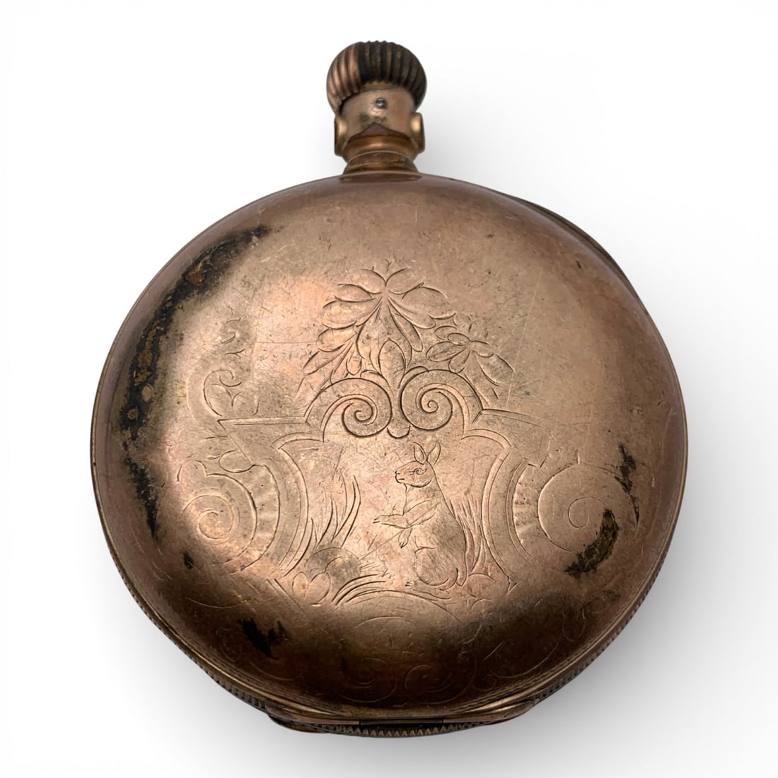 Columbus Watch Co Gold Filled Pocket Watch (1 of 7)
