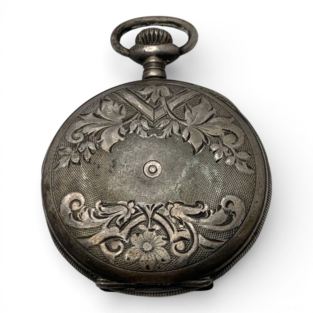 900 Silver Pocket Watch - 2