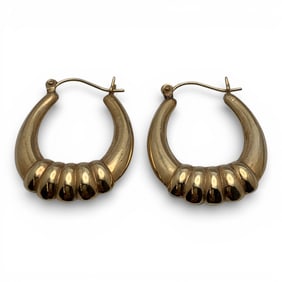 14k Yellow Gold Earrings