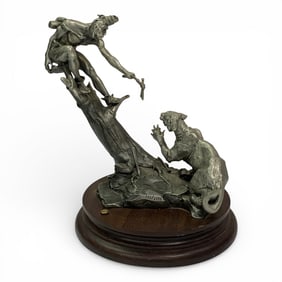 1982 Michael Boyett Fine Pewter Sculpture