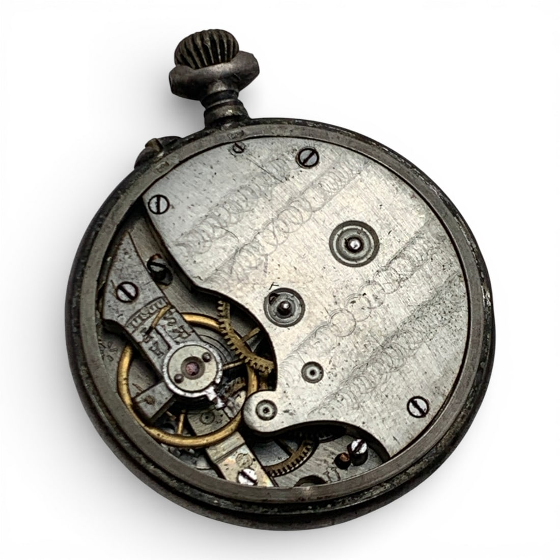 800 Silver Pocket Watch - 3