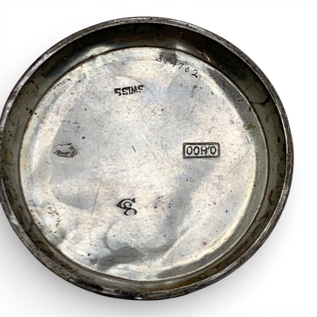 800 Silver Pocket Watch - 4