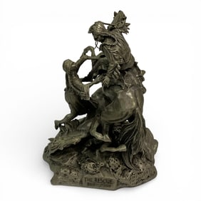 1975 Polland Fine Pewter Sculpture