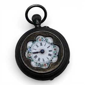 Silver Tone Pocket Watch