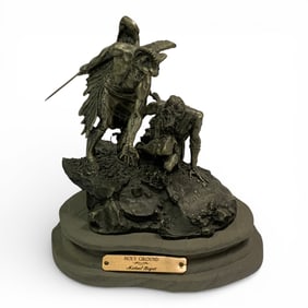 1985 Michael Boyett Fine Pewter Sculpture