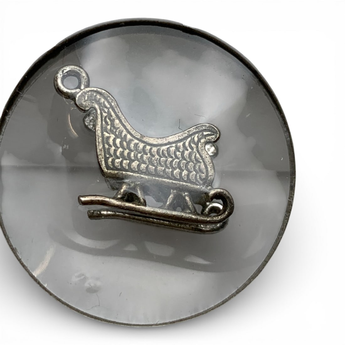 Sterling Silver Sleigh Charm - 2