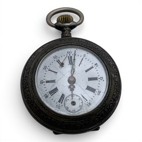 800 Silver Pocket Watch