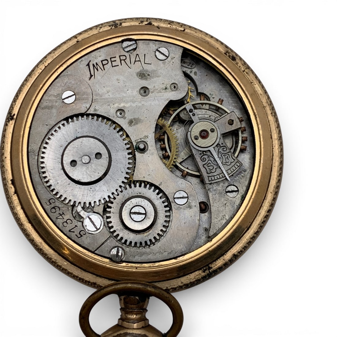 Imperial Gold Filled Pocket Watch - 4