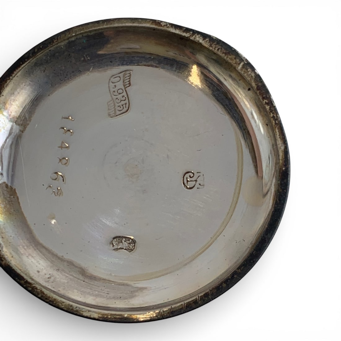 Tempus 935 Silver Pocket Watch - 3