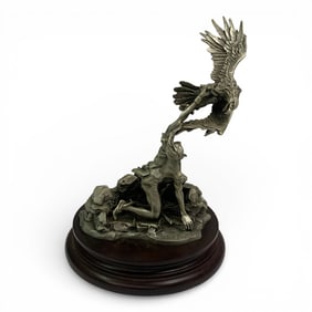 1981 Michael Boyett Fine Pewter Sculpture