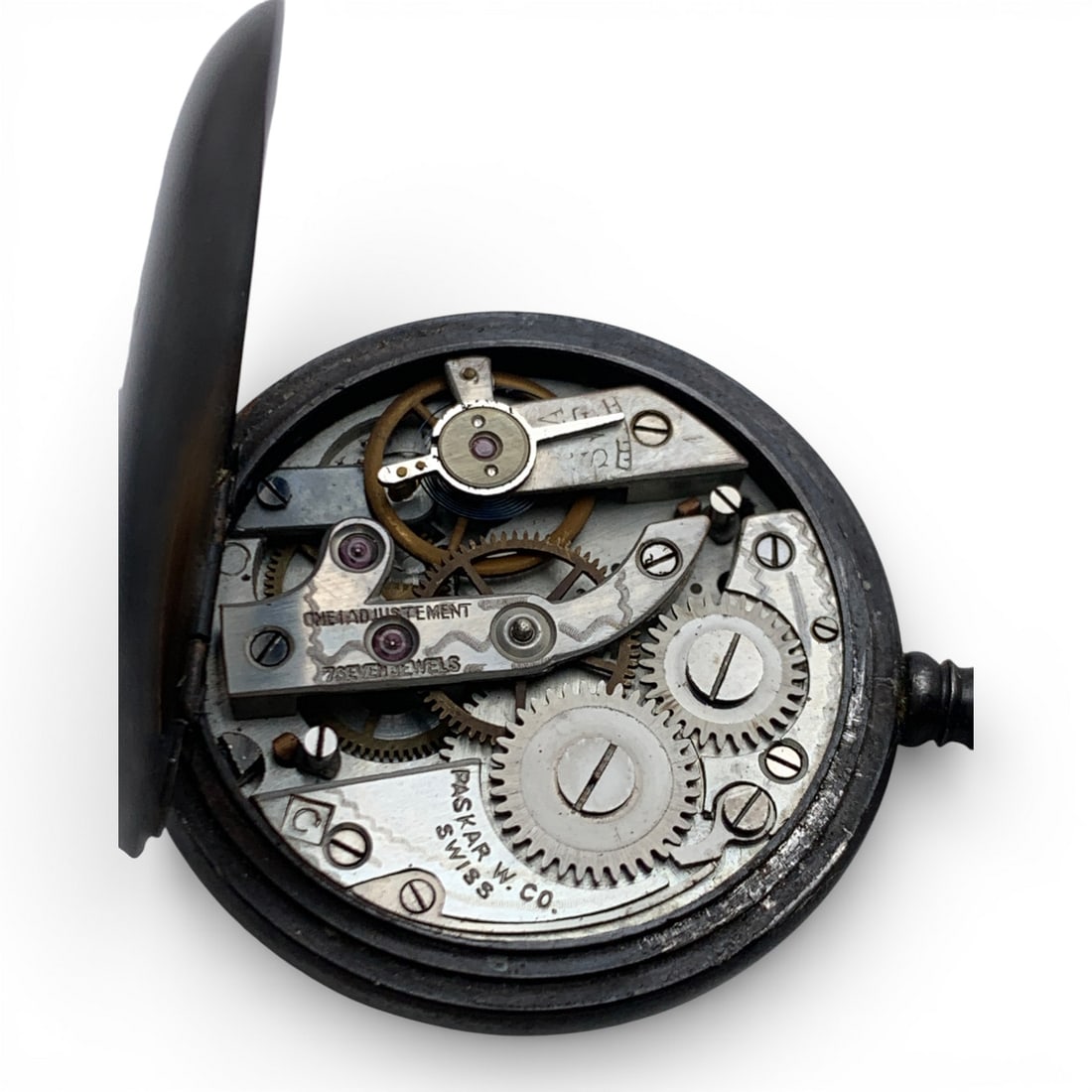 Silver Tone Pocket Watch - 5